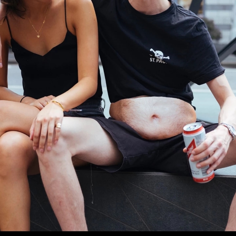 Hairy Beer Belly Fanny Pack Pocket Travel Novelty Waist Bag - Picture 6 of 8